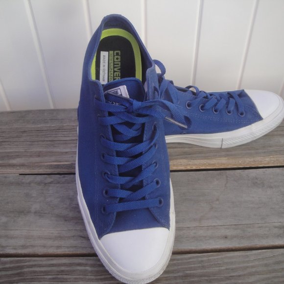 Converse Shoes Royal Blue Chuck Taylor Lunarlon Mens 11.5 - Picture 8 of 8